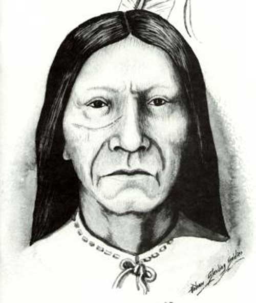 Descriptions of Crazy Horse's facial and physical features are abundant 