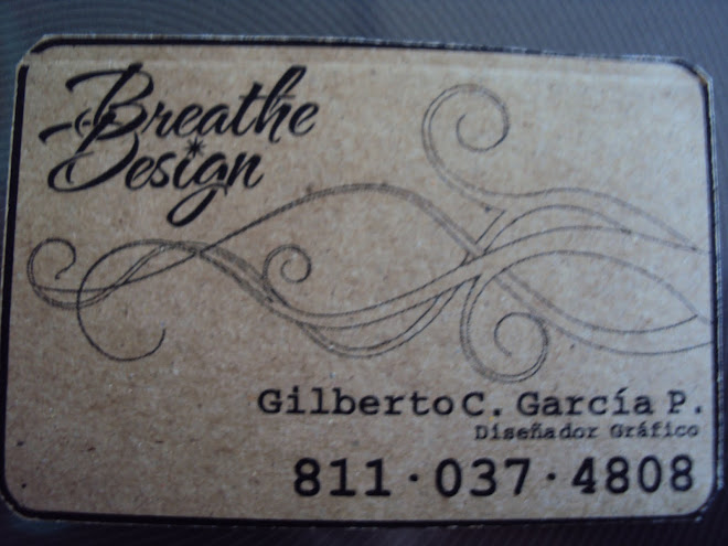 breathe design card