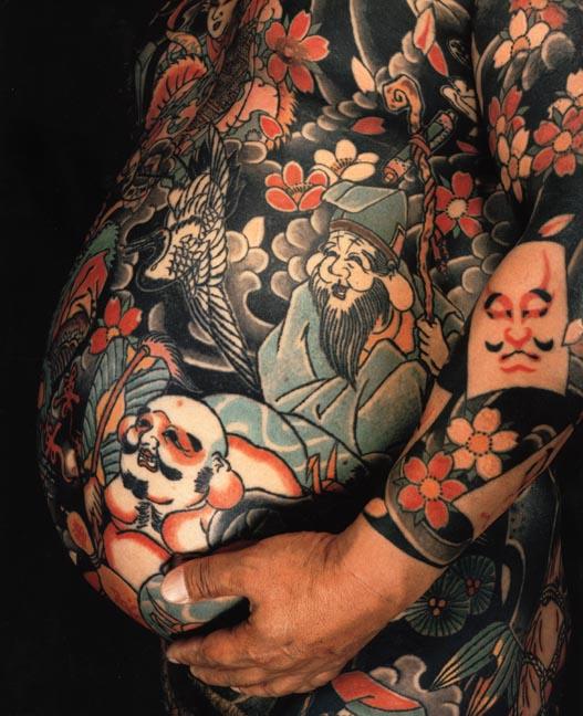 Japanese tattooing is a very respected serious business and nothing new to 