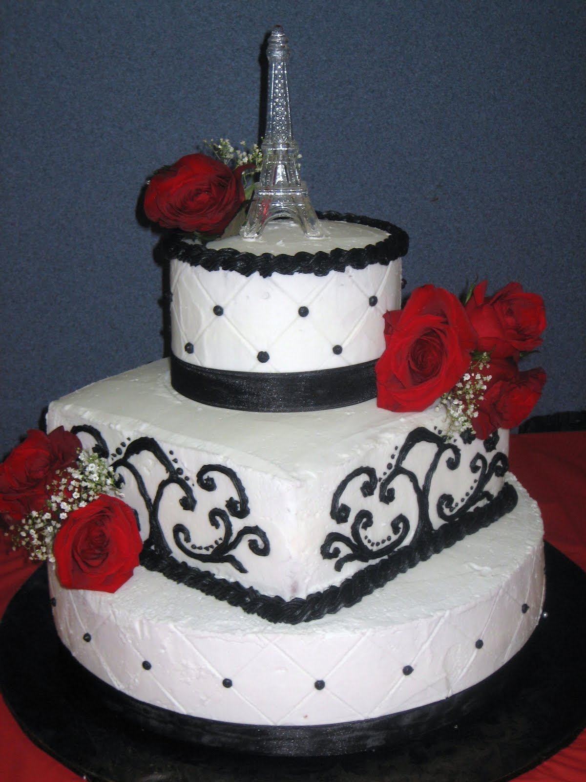 Hello Cupcake Eiffel Tower Cake