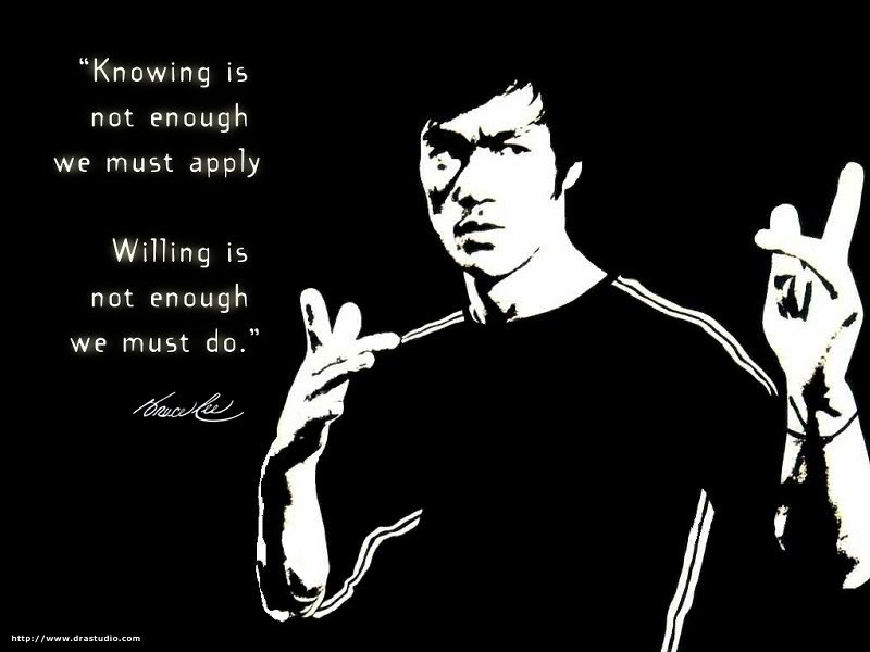 bruce lee arrogant