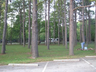 Two Greyhound Town Camping At Sam A Baker State Park
