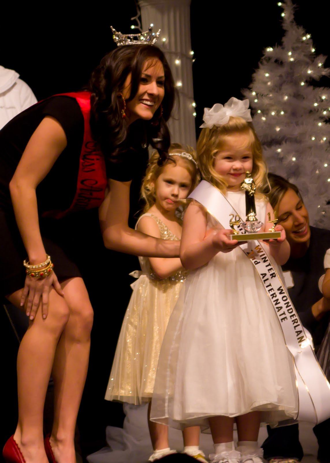 Grooving with the Glover's Miss Winter Wonderland Pageant