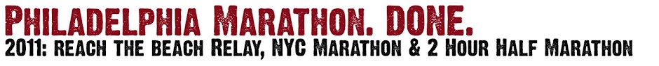 Surviving the Philly Marathon and Beyond