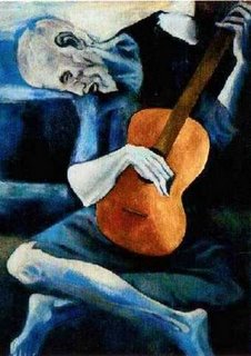 Resultado de imagem para O velho guitarrista cego Pablo Picasso