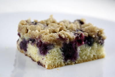 Blueberry (Black Raspberry) Crumb Cake
