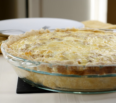 Cheesy Apple Quiche