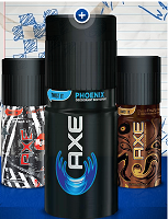 Axe Bodyspray Sample from Sam's Club