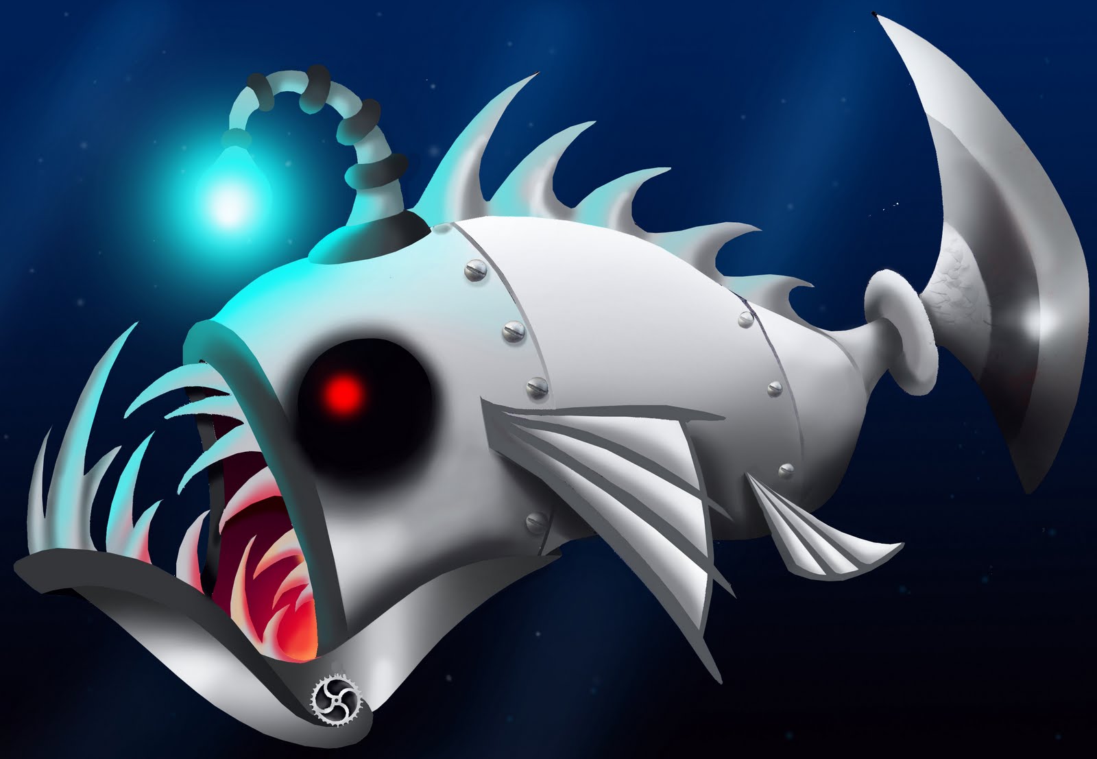 Drawing Of Anglerfish