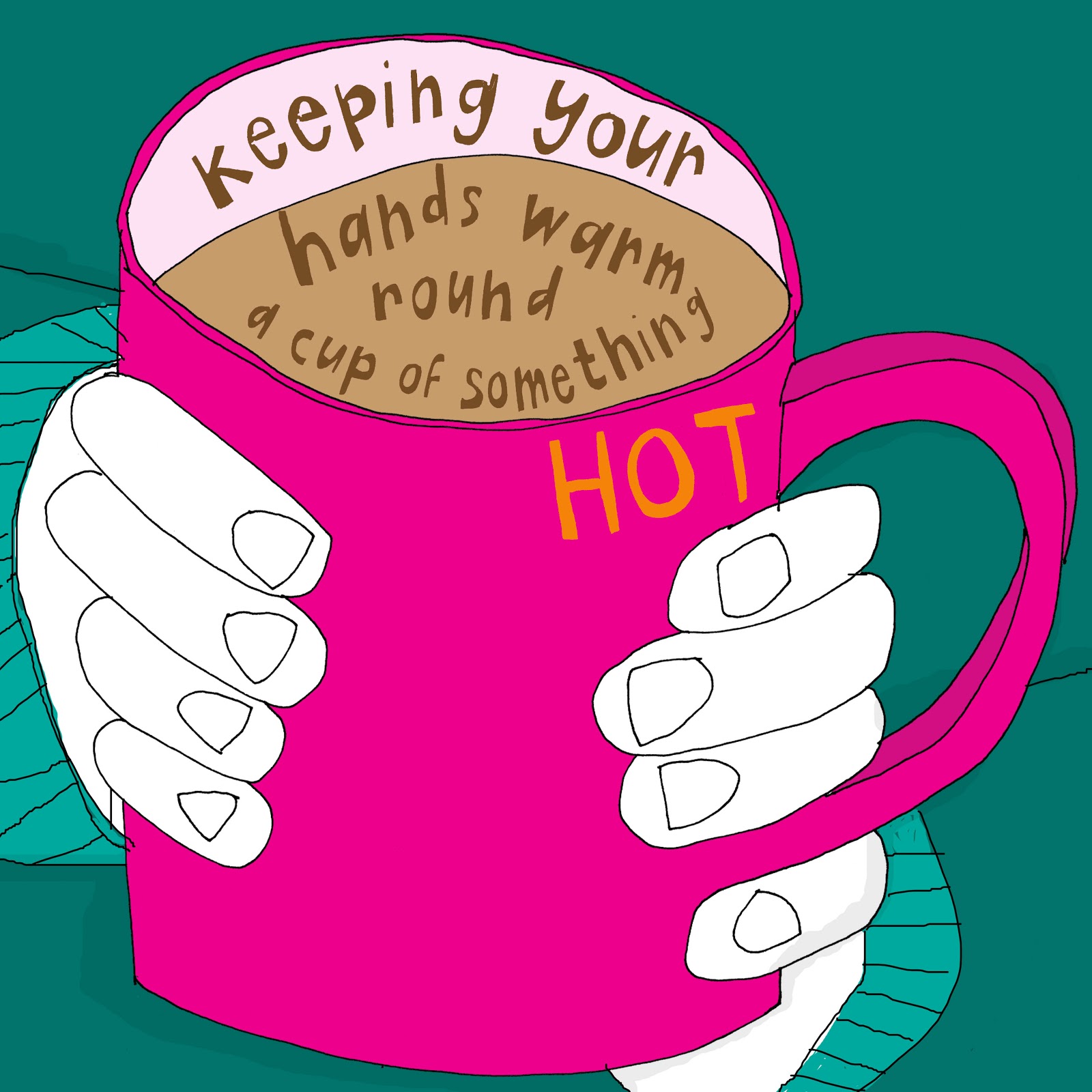 little things of christmas Advent Calendar day 9 "keeping you hands