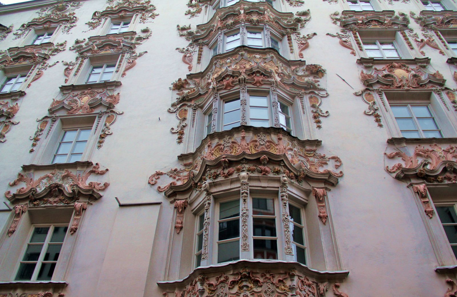 Capture life as I see it Windows of Helblinghaus at Innsbruck Austria