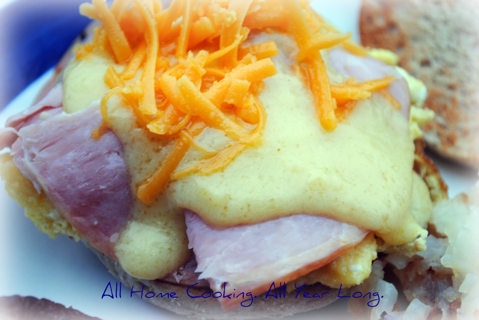 All Home Cooking Weight Watchers Style Eggs Benedict (Arnold). Also