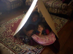 We like to camp indoors!