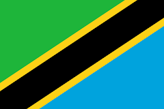 De Tanzaniaanse vlag