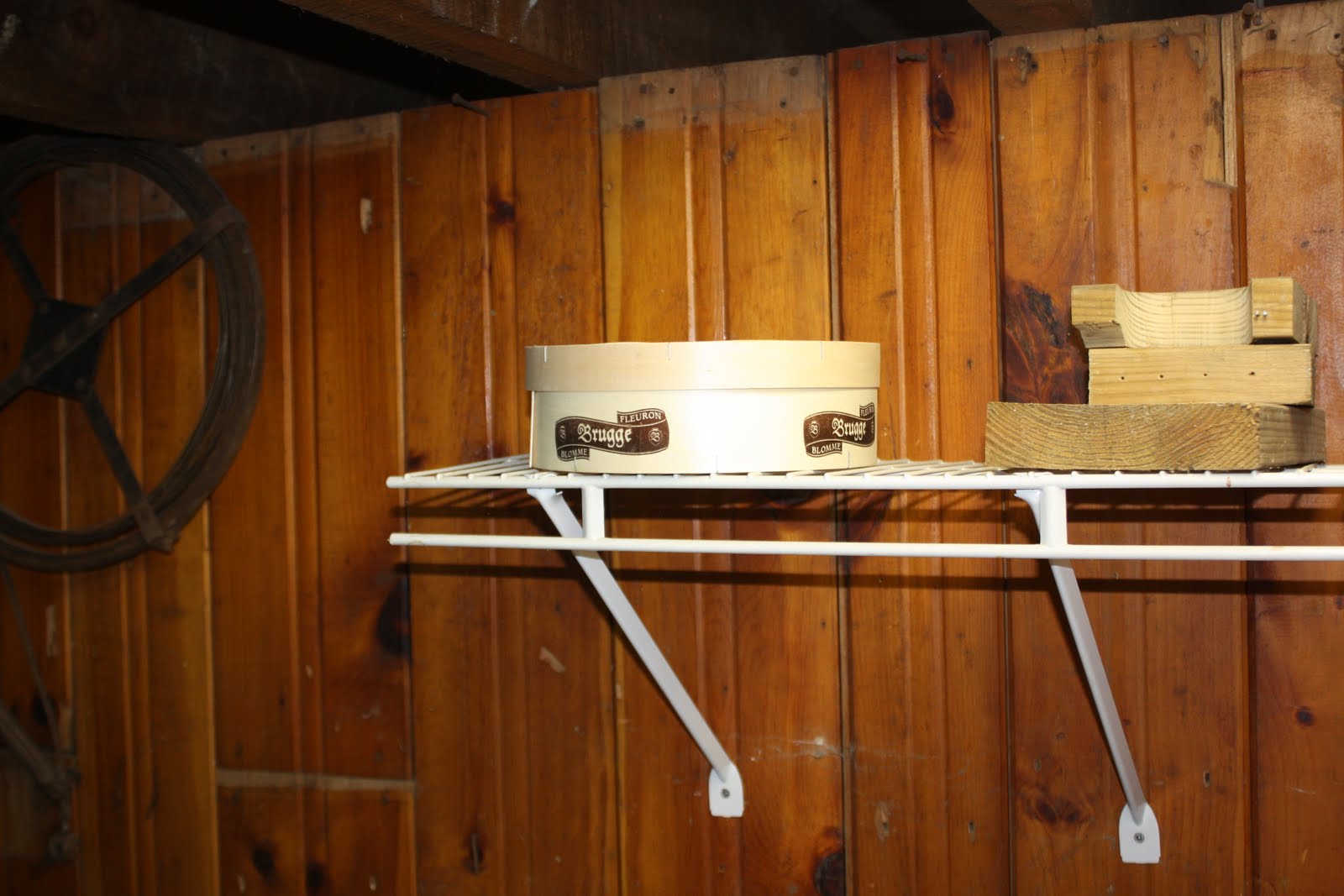 Homemade Cheese Cave