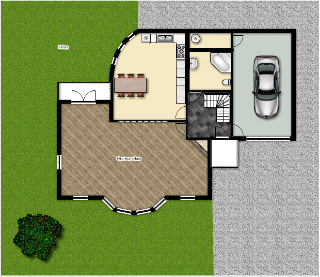 Aklımdakiler 4+1 Dublex İkiz Villa Planı