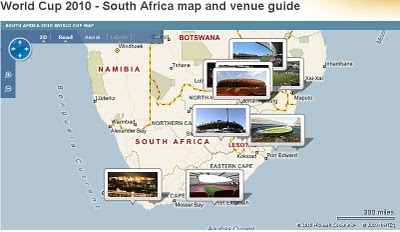 BBC World Cup Map Bing Maps BBC World Cup Map Bing Maps