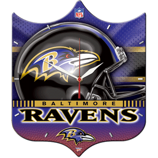 Ravens Clock