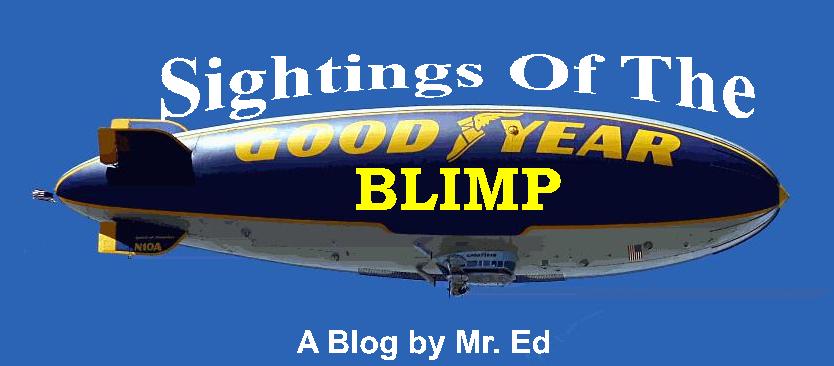 Sightings of the Goodyear Blimp