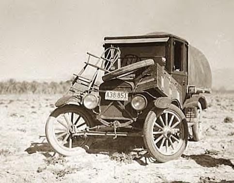 Texans going to Ca. for work, 1937