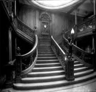 forward 1st Class Lower Grand Staircase
