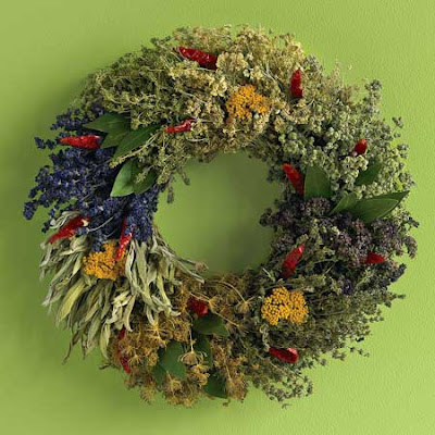 wreath from Vivaterra.com, an eco products site