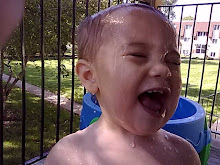 Playing in the water