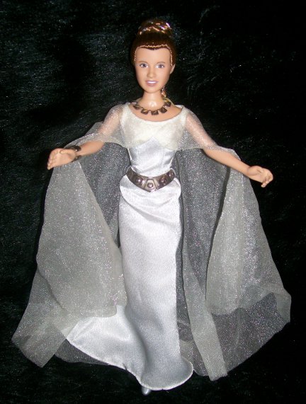 princess leia barbie 1999