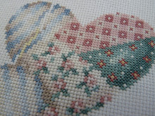 Cross stitch...