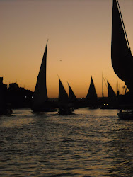 Feluccas on the Nile, Aswan