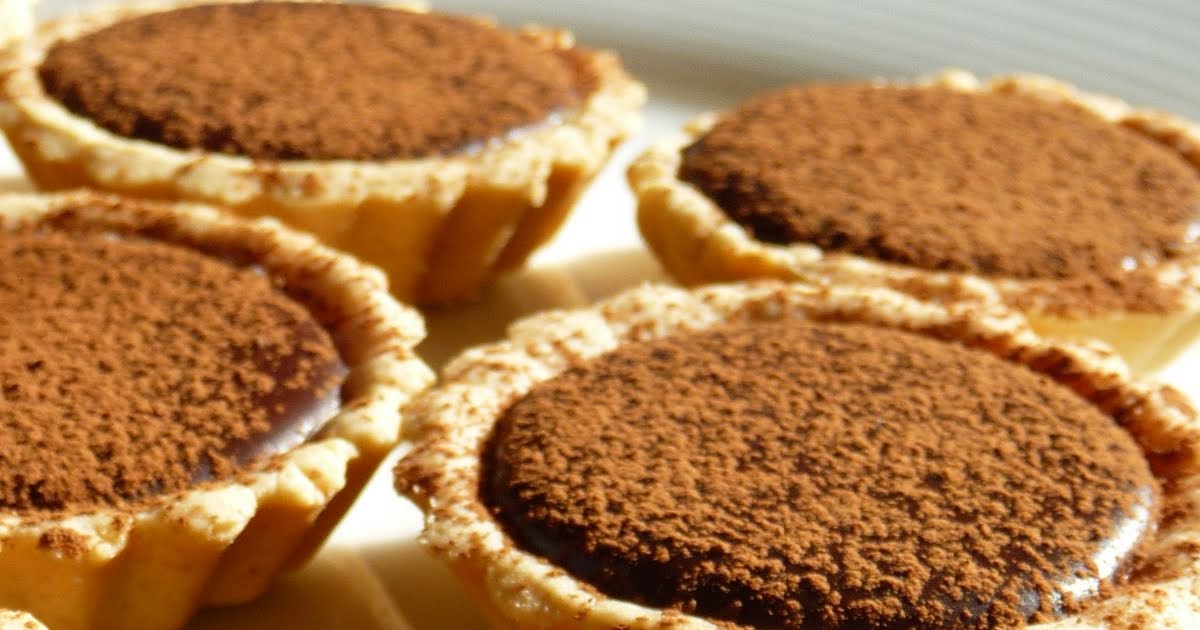 dulcis in fundo Tiny Kahlua chocolate truffle tarts