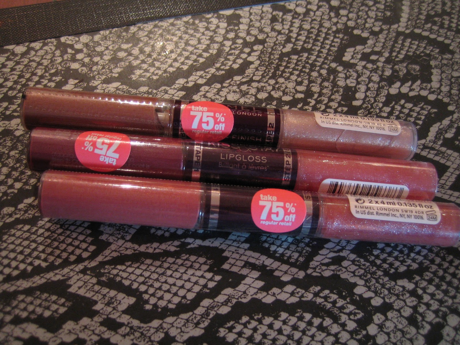 Bower of Blisse Rimmel Kiss and Stay Lip Gloss On Clearance at CVS!