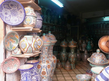 The handcraft of Moroccans