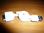 iPhone/iPod USB Cable [Retractable]