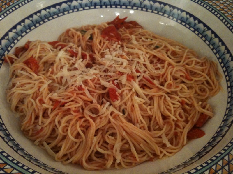 of a pomodoro sauce,