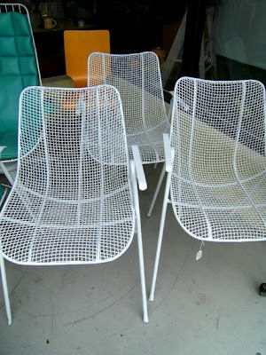 Mid-Century style patio chairs