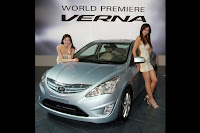 2011 Hyundai Accent Verna 26 New Hyundai Accent (Verna): Mini Me Sonata Debuts at Beijing Motor Show