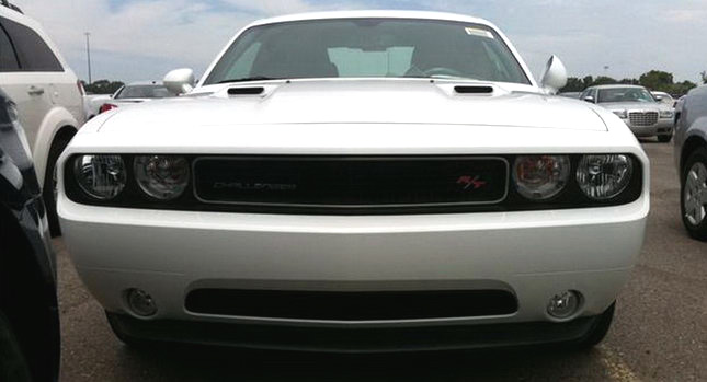  2011 Dodge Challenger in R T trim without a single trace of camouflage