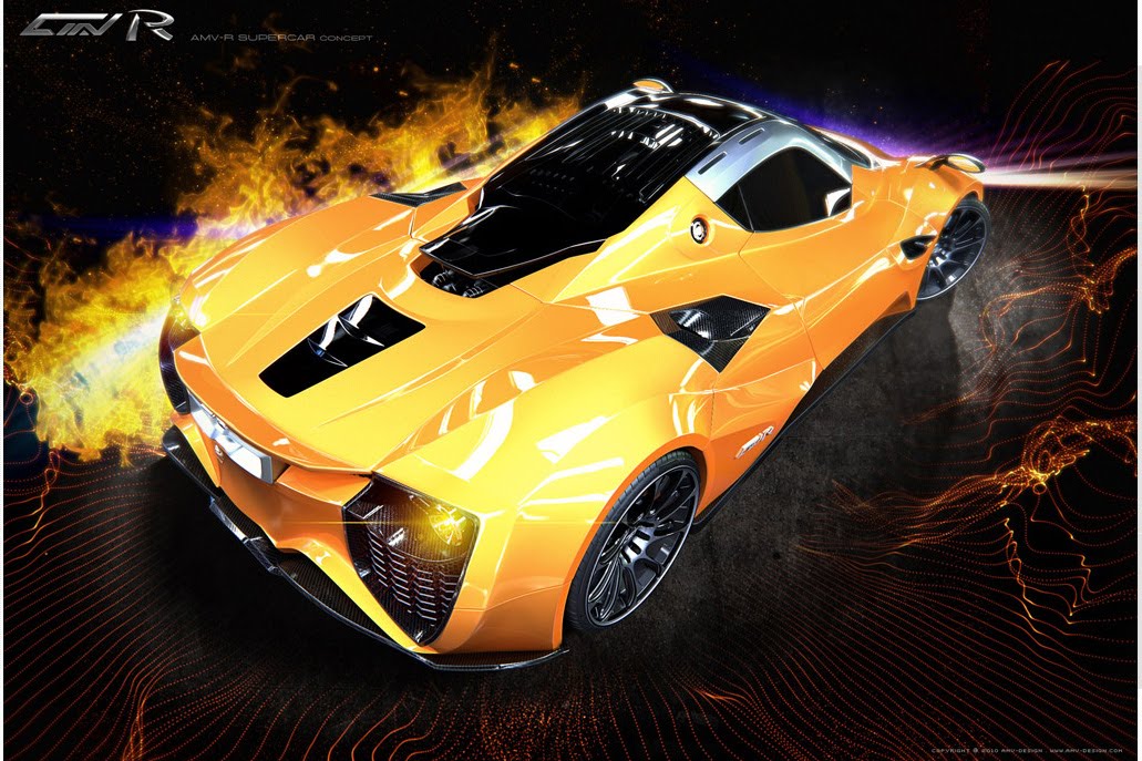 Amv R Supercar Design Study By Alexei Mikhailov Carscoops