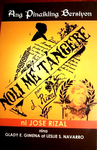 Ang bersiyon ng aklat na "Noli Me Tangere"
