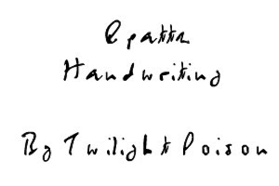 teen handwriting font