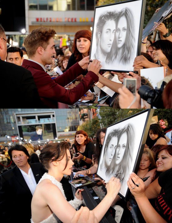 Robert Pattinson amp; Kristen robert pattinson and kristen stewart twilight premiere. Robert Pattinson amp; Kristen
