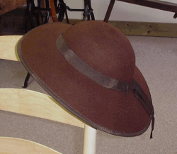 Also, Anne wore a Leghorn hat,