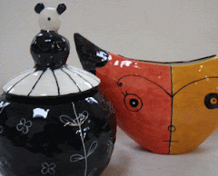 Cookie Bear & Smile Vase