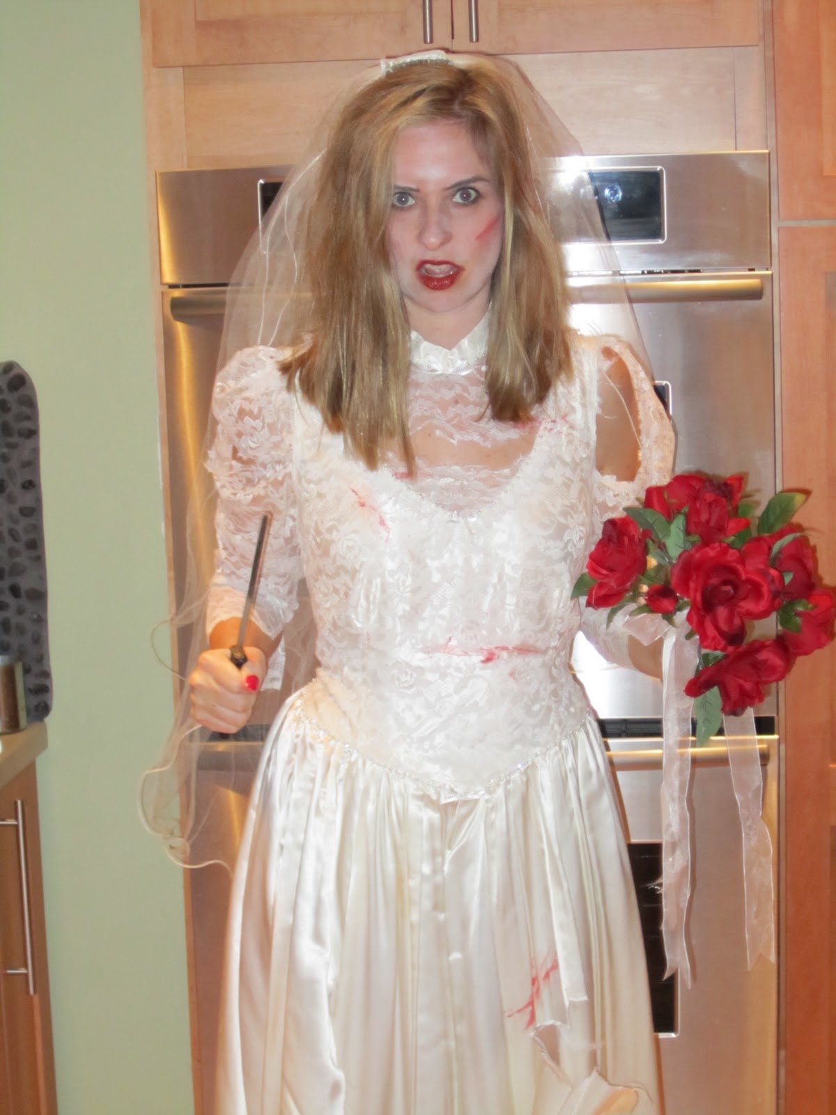 destroy wedding dress