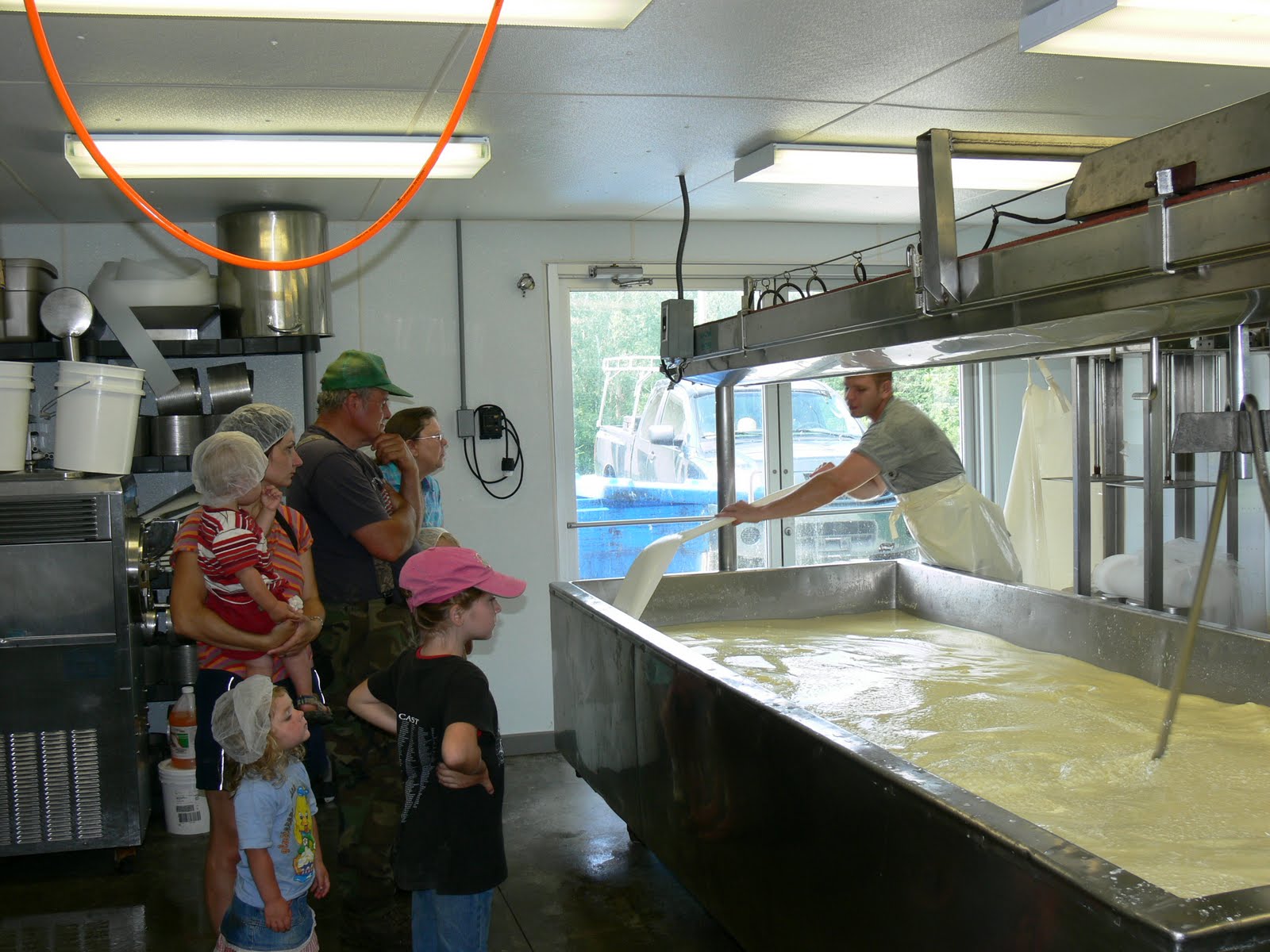 21st Century Odyssey Cheese making tour.