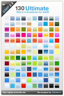 130 Ultimate Web 2.0 Gradients for Gimp - Make More Money In Affiliate Marketing With Better Landing Pages.