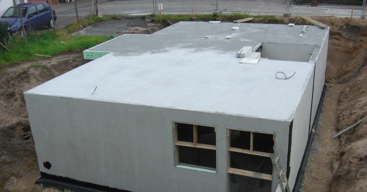 Unser Hausbau: Der Keller steht