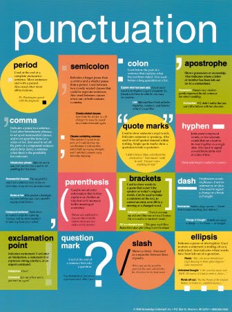 St Joseph Hospital: Punctuation Rules