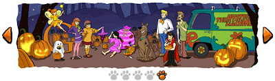 Logo de Google featuring Scooby-Doo